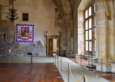 der Vladislav Saal im Alten Königspalast auf der Prager Burg