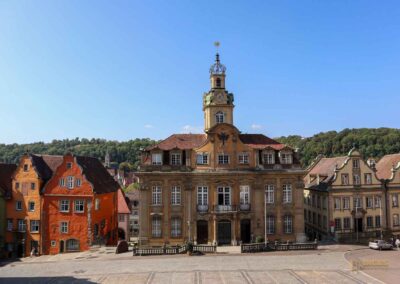 Rathaus und Marktplatz Schwäbisch Hall