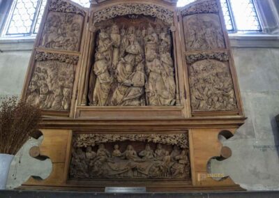 Seitenaltar in der Kirche St. Michael in Schwäbisch Hall