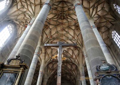 Deckengewölbe in der Kirche St. Michael in Schwäbisch Hall