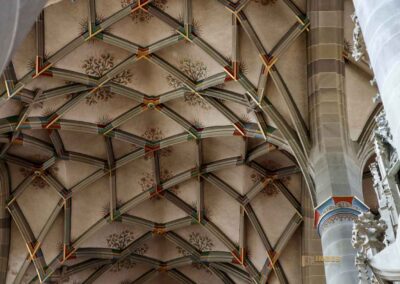 Deckengewölbe in der Kirche St. Michael in Schwäbisch Hall