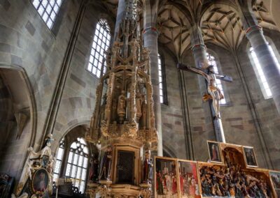 Sakramentshaus in der Kirche St. Michael in Schwäbisch Hall