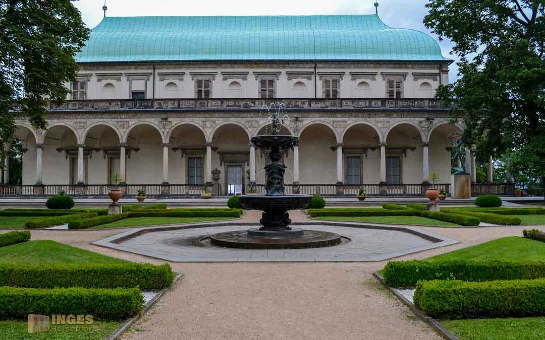 Königsgarten mit Lustschloss bei der Prager Burg
