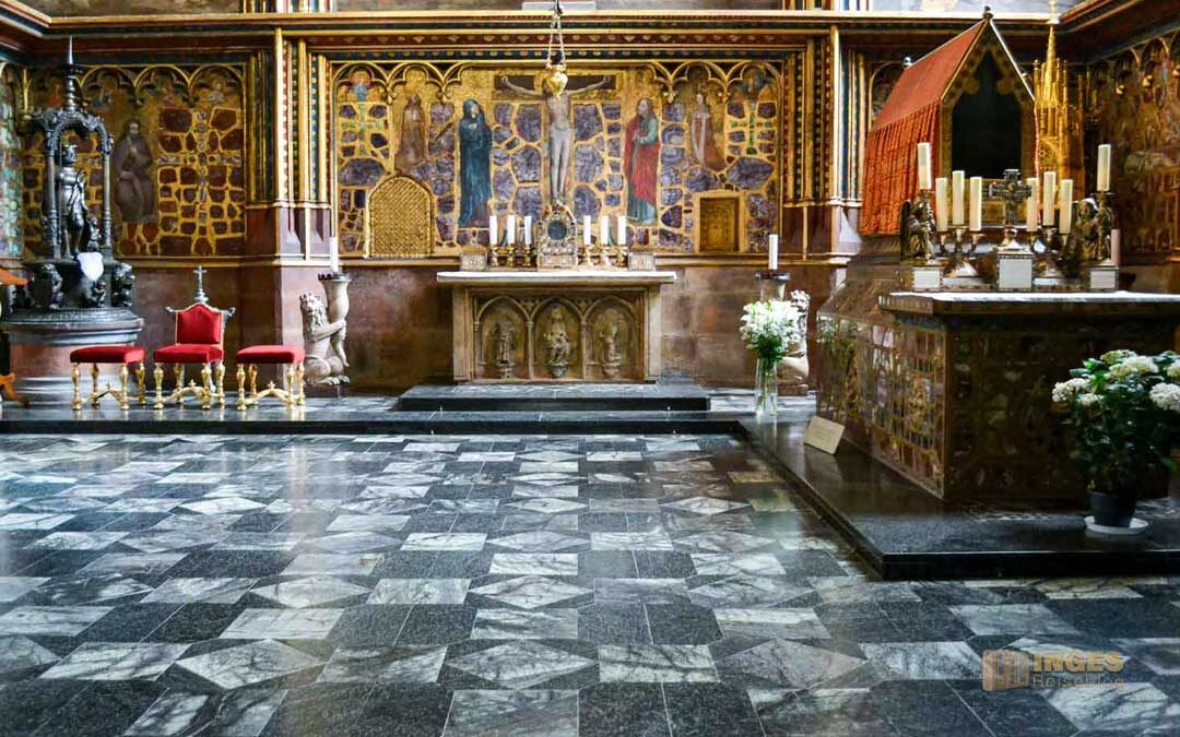 Wenzelskapelle im Veitsdom in Prag