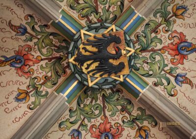 Deckengewölbe in der Kirche St. Michael in Schwäbisch Hall