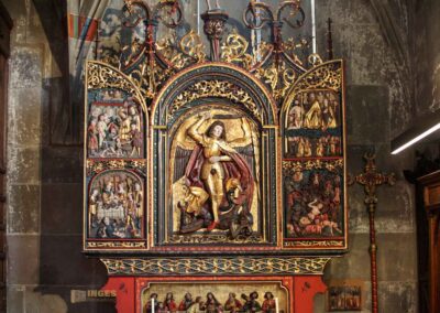 Altar Michaelskapelle in der Kirche St. Michael in Schwäbisch Hall