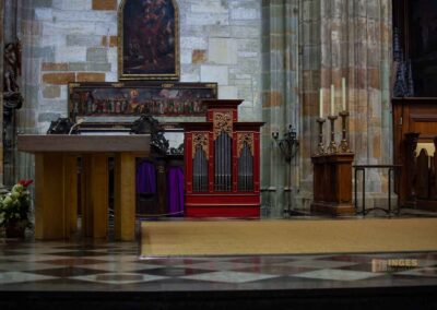 Im Veitsdom in Prag 48 Orgeln im Veitsdom in Prag