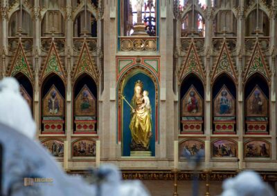 Im Veitsdom in Prag 41 Hauptaltar im Veitsdom in Prag