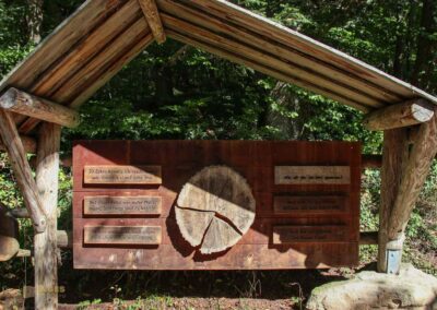 Bei den Waldgeistern am Herrenbachstausee 13 Waldlehrpfad am Herrenbachstausee
