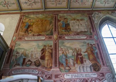 Wandmalereien in der Ulrichskapelle im Kloster Adelberg