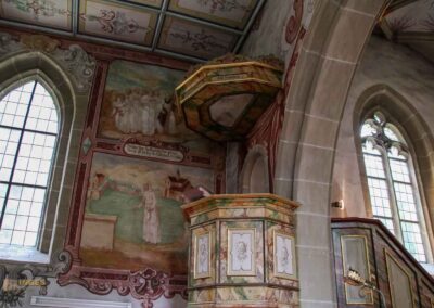 Wandmalereien in der Ulrichskapelle im Kloster Adelberg