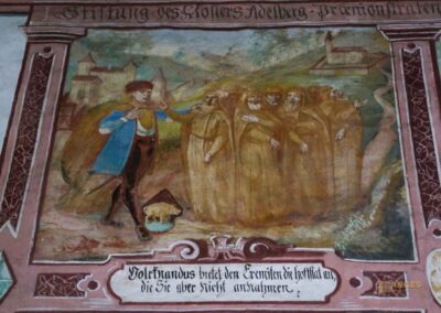 Wandmalereien in der Ulrichskapelle im Kloster Adelberg