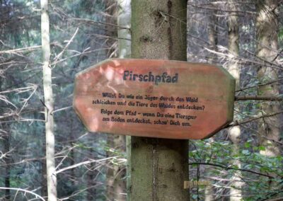 Bei den Waldgeistern am Herrenbachstausee 47 Waldlehrpfad am Herrenbachstausee