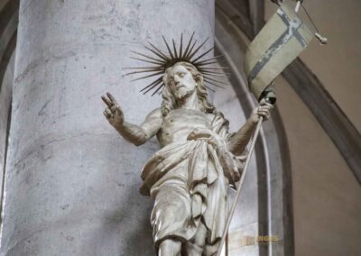 Kanzel in der Kirche St. Georg in Nördlingen