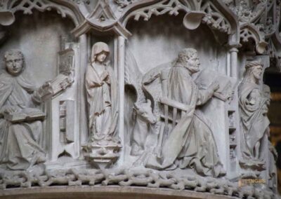 Kanzel in der Kirche St. Georg in Nördlingen