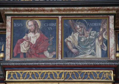 Barocke Schwalbennestorgel in St. Georg in Nördlingen