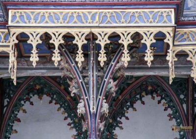 Barocke Schwalbennestorgel in St. Georg in Nördlingen