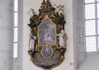 Epithaphien in der Kirche St. Georg Nördlingen