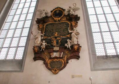 Epithaphien in der Kirche St. Georg Nördlingen