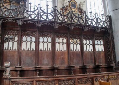Gestühl in St. Georg in Nördlingen