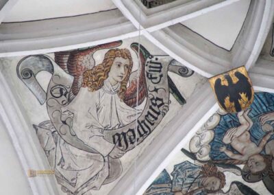 Fresko über dem Hauptaltar in St. Georg in Nördlingen