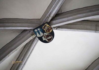 Gewölbe und Schlußsteine in St. Georg in Nördlingen