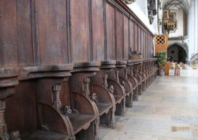 Gestühl in St. Georg in Nördlingen