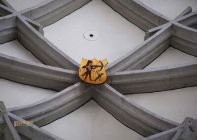 Gewölbe und Schlußsteine in St. Georg in Nördlingen