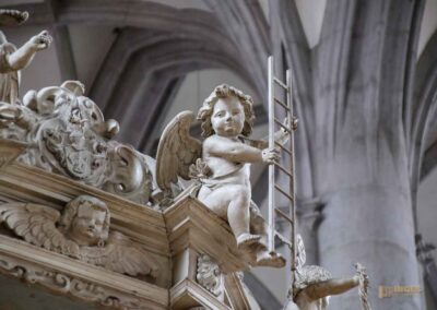 Kanzel in der Kirche St. Georg in Nördlingen