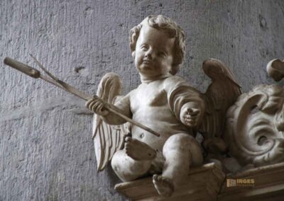 Kanzel in der Kirche St. Georg in Nördlingen