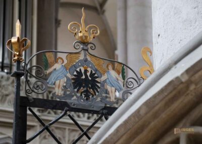Kanzel in der Kirche St. Georg in Nördlingen