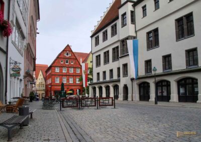 Marktplatz in Nördlingen