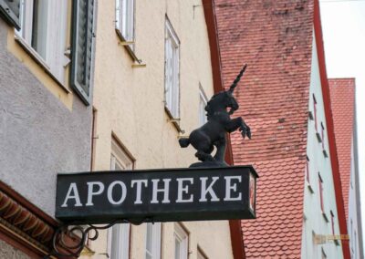 Polizeigasse in Nördlingen