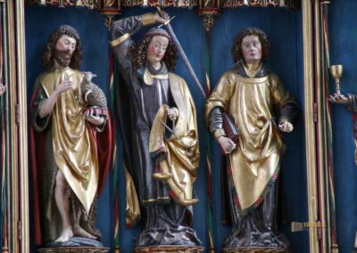 Hochaltar in der St. Salvator Kirche in Nördlingen