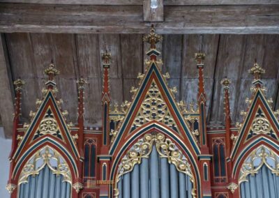 Orgel in der St. Salvator Kirche in Nördlingen
