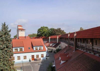 Kasarmen an der Stadtmauer in Nördlingen