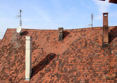 Blicke vom Stadtmauerrundgang in Nördlingen