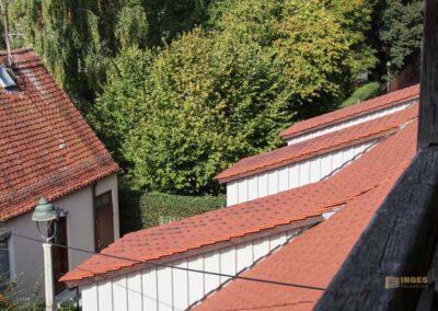 Kasarmen an der Stadtmauer in Nördlingen