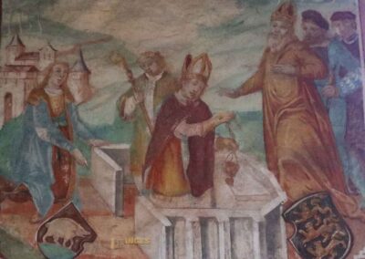 Wandmalereien in der Ulrichskapelle im Kloster Adelberg