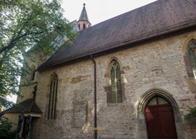 Schwäbisch Hall - In der Katharinenvorstadt unterwegs 10 Johanniterkirche in Schwäbisch Hall