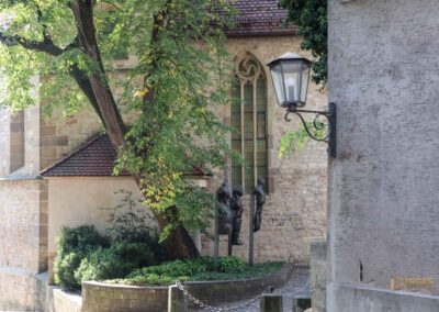 Schwäbisch Hall - In der Katharinenvorstadt unterwegs 9 Johanniterkirche in Schwäbisch Hall