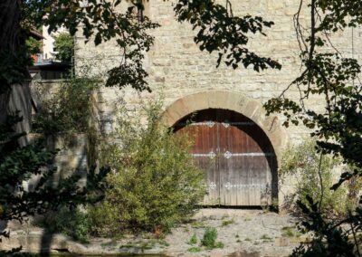der Sulverturm mit dem Sulversteg Schwäbisch Hall