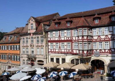 Nordseite Marktplatz Schwäbisch Hall