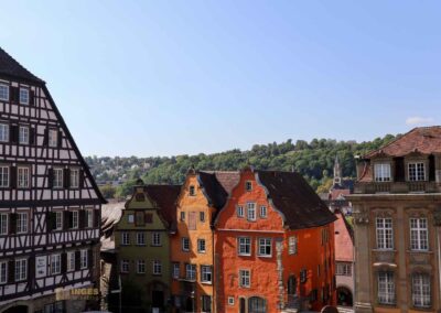 Westseite Marktplatz Schwäbisch Hall