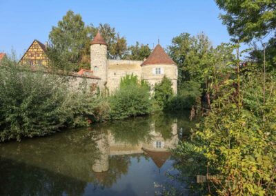 Ein Bummel durch Dinkelsbühl 100 Dreigangsturm in Dinkelsbühl