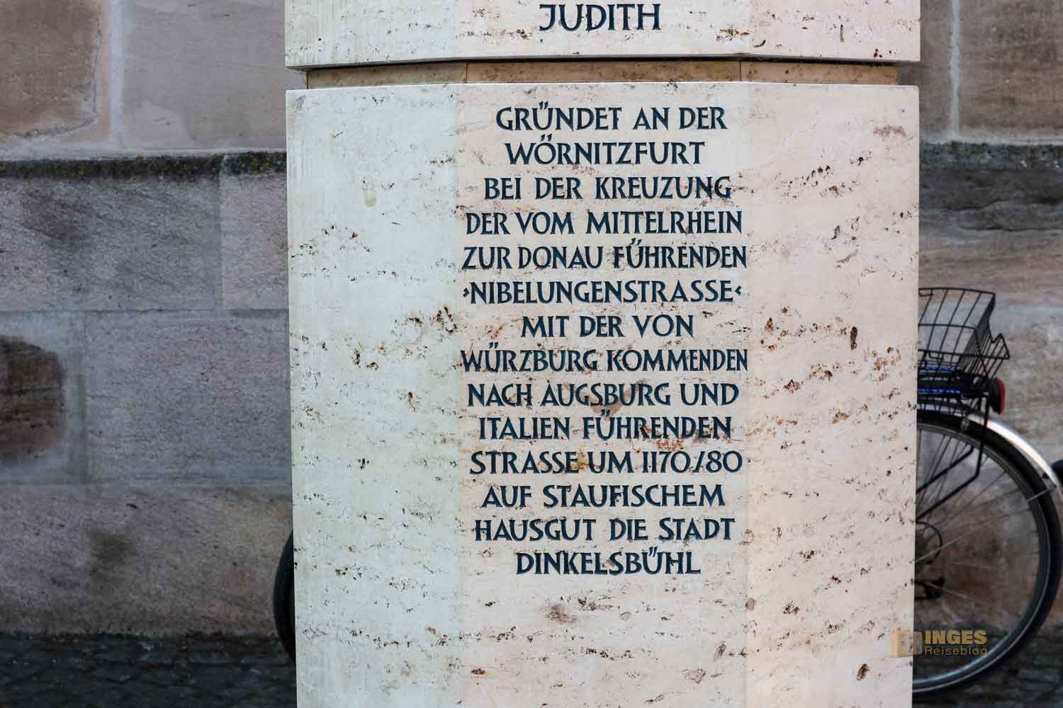 Stauferstele in Dinkelsbühl 3787 Stauferstele in Dinkelsbühl 3787