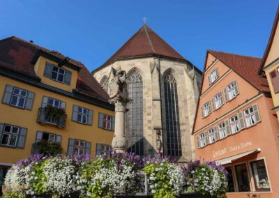 Ein Bummel durch Dinkelsbühl 14 Altrathausplatz in Dinkelsbühl