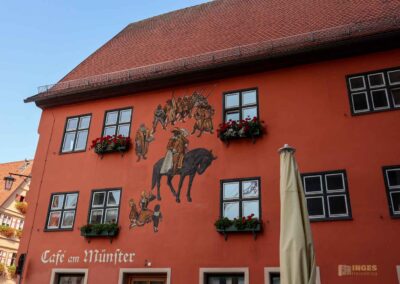 Ein Bummel durch Dinkelsbühl 42 Weinmarkt in Dinkelsbühl