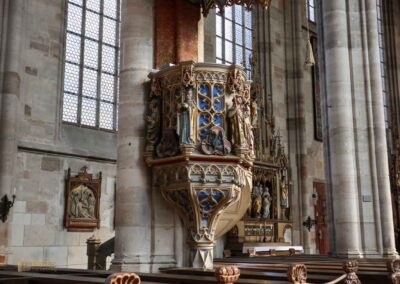 Kanzel Münster St. Georg in Dinkelsbühl