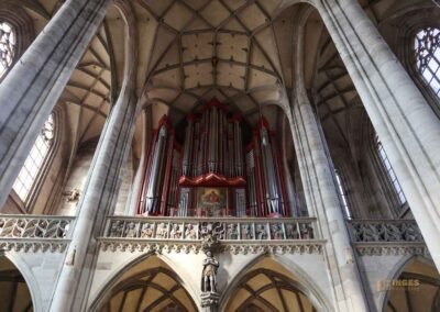 Ein Bummel durch Dinkelsbühl 16 Orgel Münster St. Georg in Dinkelsbühl